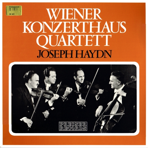 Monaural Original LP Preiser by Konzerthaus Quartet
